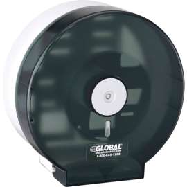 Global Industrial Plastic Jumbo Bathroom Tissue Dispenser - One 9" Roll
