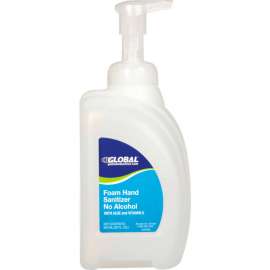 Global Industrial Foam Hand Sanitizer Alcohol Free, Linen Scent, 32 oz. Bottle -8 Bottles/Case