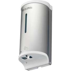 Global Industrial Automatic Foam Hand Sanitizer/Soap Dispenser, 800 ml, Stainless Steel
