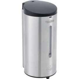 Global Industrial Automatic Foam Soap/Sanitizer Dispenser, 700 ml, Stainless Steel