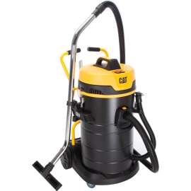 Cat C21V Stainless Steel HEPA Wet/Dry Vacuum, 21 Gallon Cap.