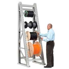 Global Industrial Reel Rack Starter Unit 36"W x 24"D x 120"H