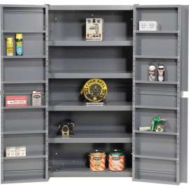 Bin Storage Cabinet W/Shelving In Doors/Interior, 38"Wx24"Dx72"H,Unassembled