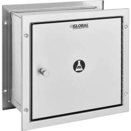 Stainless Steel Specimen Pass-Thru Cabinet, Recessed, 13-1/4" x 6" x 12-3/4"