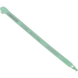Global Industrial Plastic Truck Seal, 7-1/2"L, 60 Lb. Break Strength, Green, 100/Pack