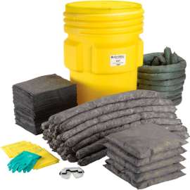 Global Industrial Universal Spill Drum Kit, 94 Gallon
