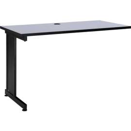 Interion 48" Left Handed Return Table, Gray
