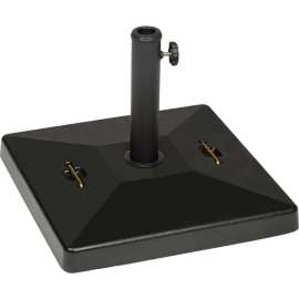 Global Industrial Umbrella Base - Concrete - 88 Lbs. - Black