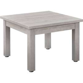 Wood End Table - 24" x 24" - Gray