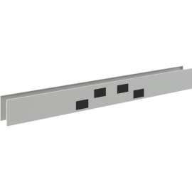 Interion Modular Partition Raceway Power Kit with Data For Baseline Raceway, 48"W