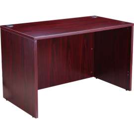 Interion Desk Shell, 48"W x 24"D, Mahogany