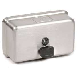 ASI Stainless Soap Dispenser Horizontal - 0345