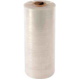 Global Industrial Machine Length Stretch Wrap, Cast, 80 Gauge, 20"Wx5000'L, Clear