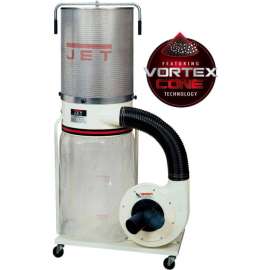 JET 708659K Model DC-1100VX-CK 1.5HP 1-Phase 115/230V Dust Collector W/ 2-Micron Canister Kit