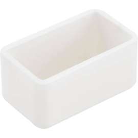 Global Industrial 1-5/8 X 7/8" Plastic White End Cap P2860-33vy