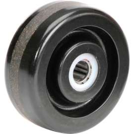Global Industrial 4" x 1-1/2" Molded Plastic Wheel - Axle Size 5/8"