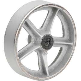 Global Industrial 8" x 2" Semi-Steel Wheel - Axle Size 5/8"