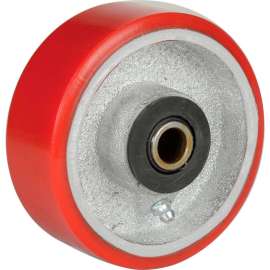 Global Industrial 4" x 1-1/2" Polyurethane Wheel - Axle Size 1/2"