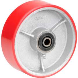 Global Industrial 6" x 2" Polyurethane Wheel - Axle Size 3/4"