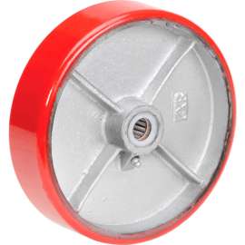 Global Industrial 8" x 2" Polyurethane Wheel - Axle Size 3/4"
