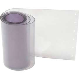 Replacement 12" x 13' Standard Clear Strip for Strip Curtain Doors