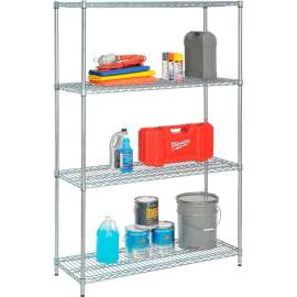 Nexel Shelving Shelving-In-A-Box, 48"W X 24"D X 74"H