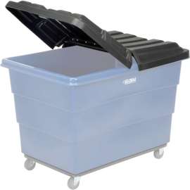 Plastic Hinged Black Lid for 20 bushel truck