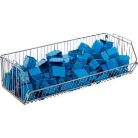 Global Industrial Stackable Wire Storage Bin, 36"W x 14"D x 9"H
