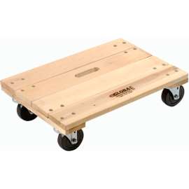 Global Industrial Hardwood Dolly with Solid Deck 36 x 24 1200 Lb. Capacity