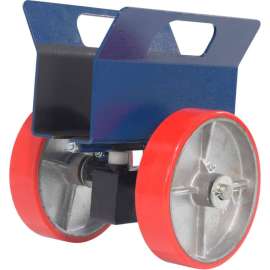 Plate & Slab Cradle Dolly 8" Polyurethane Wheels PLDL-HD-4-8PS 1500 Lb.