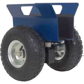 Plate & Slab Cradle Dolly 10" Pneumatic Wheels PLDL-HD-4-10PN 750 Lb.