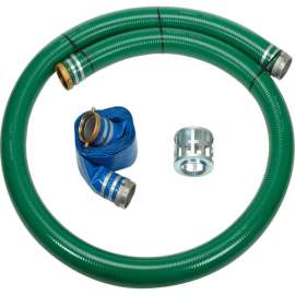 4" Trash Pump Hose Kits w/ Aluminum Couplings and Fittings