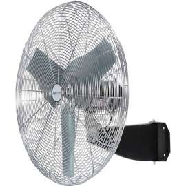 Airmaster 24" Oscillating Wall Mount Fan, 3 Speed, 5548 CFM, 115V, 1/3 HP, Single Phase