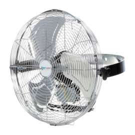 Airmaster 18" Workstation Fan w/ Yoke Mount, Open Drip Proof Motor, 4,550 CFM, 1/8 HP