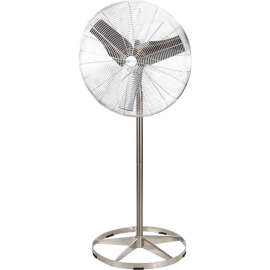 Airmaster Fan 24" Washdown Pedestal Fan, 5,220 CFM, 1/4 HP, 1 Phase