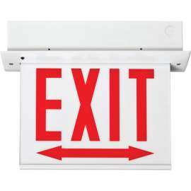 Lithonia Lighting EDGR 2 RMR EL M4 - LED Edge-Lit Exit Sign Red