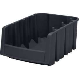 Akro Bins Plastic Economy Bin 30718BLACK - 8-3/8"W x 11-7/8"D x 5"H