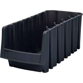 Akro Bins Plastic Economy Bin 30778BLACK - 8-3/8"W x 17-7/8"D x 7"H