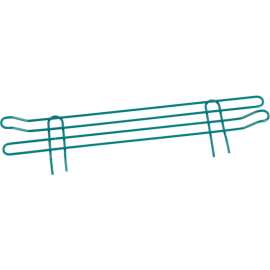 Nexel Poly-Green Wire Ledge, 21"W x 4"H
