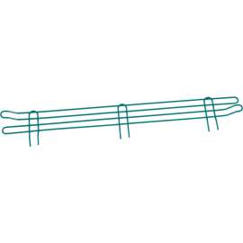 Nexel Poly-Green Wire Ledge, 36"W x 4"H