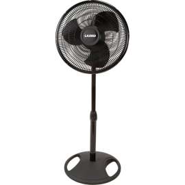 Lasko 16" Oscillating Multi Purpose Stand Fan, 3 Speed, Black