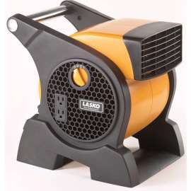 Lasko High Velocity Utility Fan, 3 Speed, Black