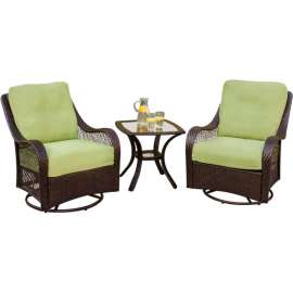 Hanover Orleans 3 Piece Outdoor Patio Set