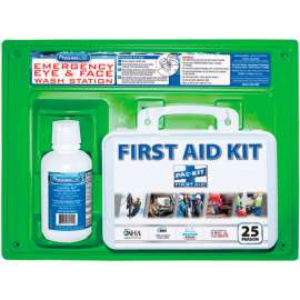 Physicians Care Eye Flush Solution with First Aid Kit, 24-500