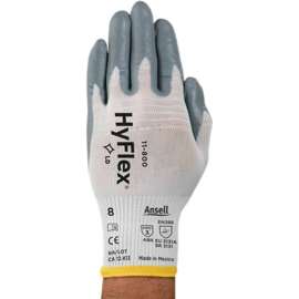 HyFlex Foam Nitrile Coated Gloves, Ansell 11-800-7, 1-Pair