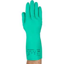 Sol-Vex Unsupported Nitrile Gloves, Ansell 37-145-10, 1-Pair