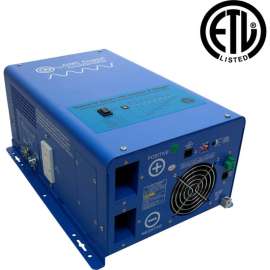 AIMS Power 2000 Watt Pure Sine Inverter Charger, PICOGLF20W12V120VR