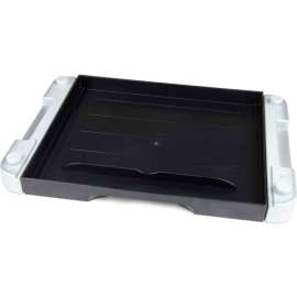Dyconn MPSSD Optional Tray for Dyconn Monitor/Printer Stand, Black/Silver