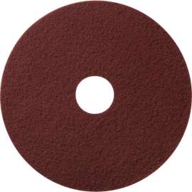 Global Industrial 13" Stripping Pad, Maroon, 10 Per Case