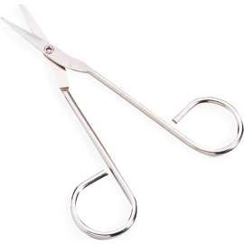 First Aid Only Scissors, Wire Handle, Nickel Plated, 4.5"